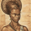 Gaston SUISSE (1896-1988) - Femme Mangbetu